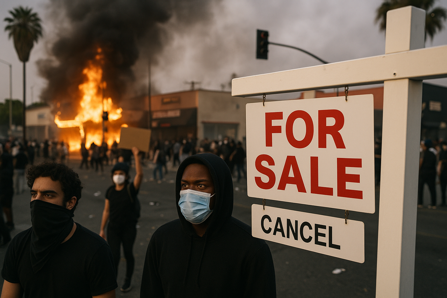unrest Los Angeles