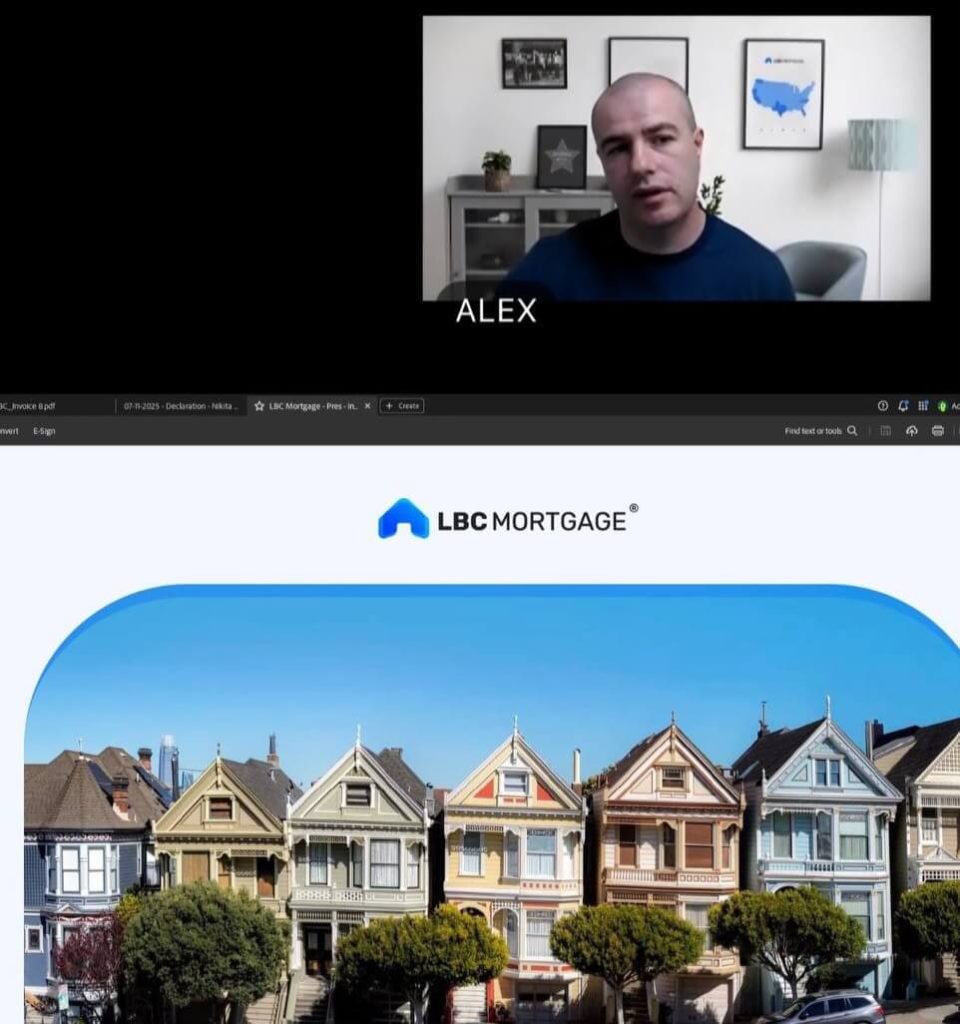 Screenshot of presentation