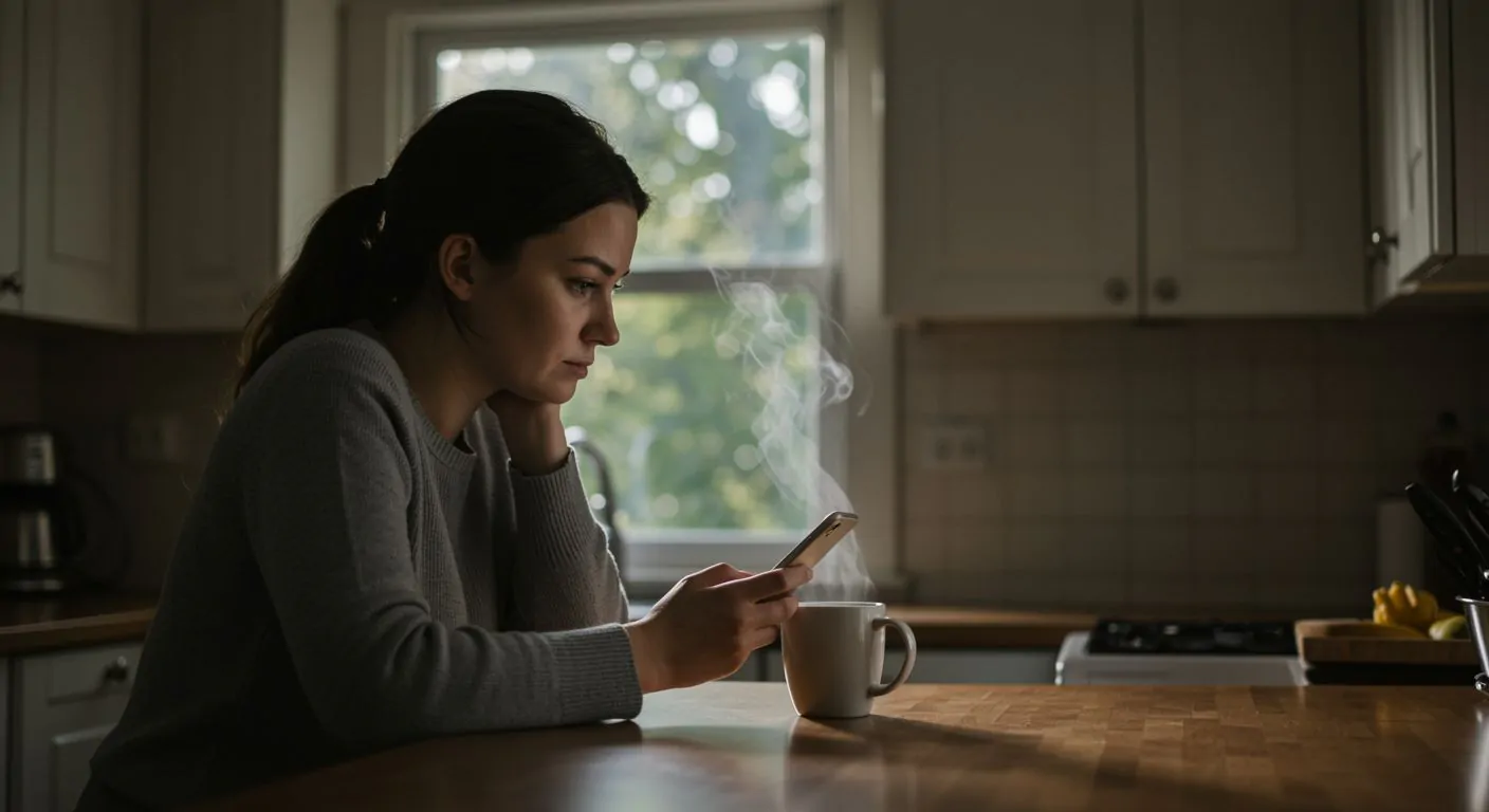 woman with a smartphone