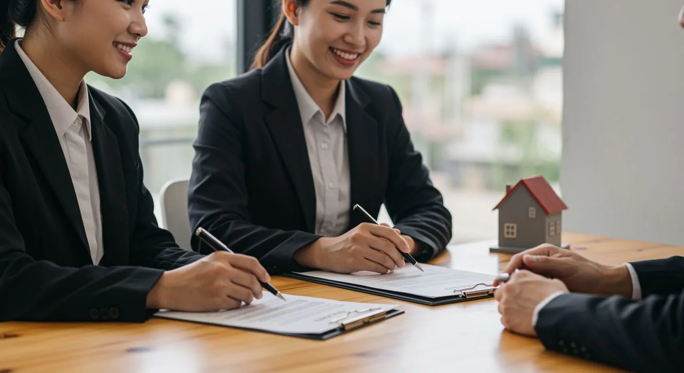 person receiving mortgage